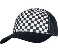 Flexfit Checkerboard Retro Trucker Kappe, Black/White, One Size