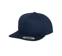 Flexfit Classic 5 Panel High Profile Flat Peak Snapback Cap Baseball Hat