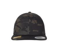 Flexfit Classic Snapback Cap, Black Multicam, One Size