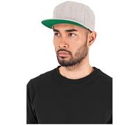 Flexfit Classic Snapback Cap, Mütze Unisex Kappe für Damen und Herren, One Size, Farbe heather