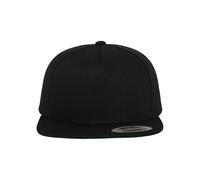 Flexfit 5-Panel Snapback Baseball Cap 6007 – Stick Print – Black