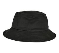 Flexfit Cotton Twill Bucket Hat Kids, Black, One Size