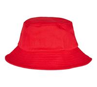 Flexfit Cotton Twill Bucket Hat Kids, red, One Size