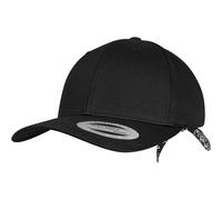 Flexfit Curved Bandana Snapback Cap - black - One Size