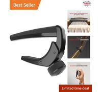 FlexFit D'Addario Pro Plus Capo - Buzz-Free Precision for 6 & 12-String Guitars