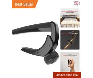 FlexFit D'Addario Pro Plus Capo - Buzz-Free Precision for 6 & 12-String Guitars