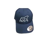 Flexfit Damen und Herren Baseball Caps Curved Classic Snapback Cap, Farbe Navy Blau