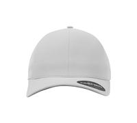 Flexfit Delta Baseball Cap, Unisex Basecap aus Polyester für Damen und Herren, ohne Naht, wasserabweisend, silver, L/XL