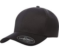Flexfit Delta Seamless Carbon Cap, Black, XX-Large