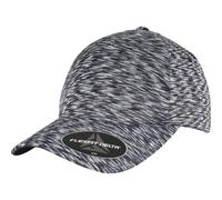 Flexfit Delta Unipanel Cap Melange Basecap Hat Meliert Curved Visor Full