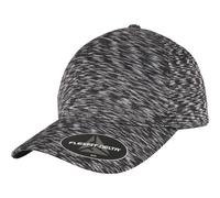 Flexfit Delta Unipanel Cap Melange Basecap Hat Meliert Curved Visor Full