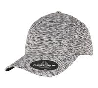 Flexfit Delta Unipanel Cap Melange Basecap Hat Meliert Curved Visor Full