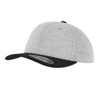 Flexfit DOUBLE JERSEY Stretchable Cap - grey / black
