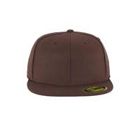 Flexfit Mens Premium 210 Fitted Cap, Brown, L-XL UK