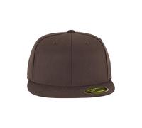 Flexfit Men's Fitted Cap Premium 210, Brown, L/XL