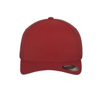 Flexfit Cap Original by Yupoong - Ultrafibre Airmesh Tactel Mesh, Breathable Lightweight - Red S/M