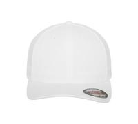 Flexfit Unisex Tactell Mesh White L/Xl Yupoong Flexfit Headwear, White, L-XL UK