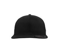 Flexfit Flat Visor Kappen, Black, L/XL