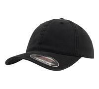 Flexfit Garment Washed Cotton Dad Baseball Cap Pack of 2 in Black | Size: Large/XL Flexfit Black L/XL