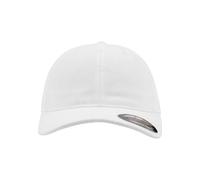 Flexfit Garment Washed Cotton Dad Hat Kappen, White, L/XL
