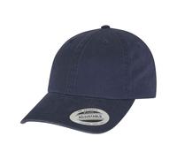Flexfit Men's Garment Washed Low Profile Baseball Cap in Navy Flexfit Navy One Size