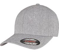 Flexfit Unisex HEATHERLIGHT Cap Baseballkappe, Melange Dark Grey, S/M
