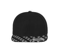 Flexfit Unisex Horus Eye Snapback Yupoong Flexfit Headwear, Black white, One Size UK