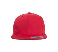 Flexfit Kinder Pro-Style Twill Snapback Youth Cap Kape, red, 6-14 Jahre