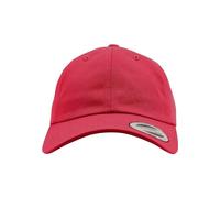 Flexfit Low Profile Cotton Twill Kappe, Cranberry, One Size