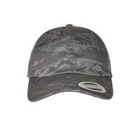 Flexfit Low Profile Digital Camo Cap, Black, one Size
