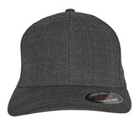 Flexfit 6277fm-fine Melange Baseball Cap, Charcoal, L/XL