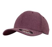 Flexfit Melange Cap Burgundy Baseball Cap Unisex Hat Melange