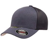 Flexfit Melange Unipanel Trucker Cap, Navy, S-M