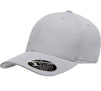Flexfit Men's 110 Cool & Dry Athletic Cap Hat, Silver, One Size