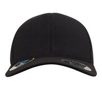 Flexfit Men's 110 Cool & Dry Mini Pique Baseball Cap in Black Flexfit Black One Size