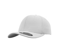 Flexfit Men's 110 Cool & Dry Mini Pique Cap in Silver Flexfit Silver One Size