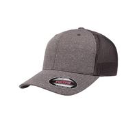 Flexfit Men's 110 Mesh Trucker Hat, Black, One Size