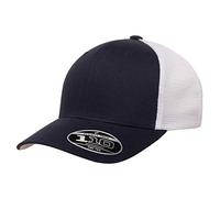 Flexfit Men's 110 Mesh Trucker Hat, Black, One Size