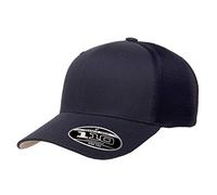 Flexfit Men's 110 Mesh Trucker Hat, Black, One Size