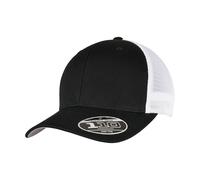 Flexfit Men's 110 Mesh Two Tone Cap in Black Flexfit Black One Size
