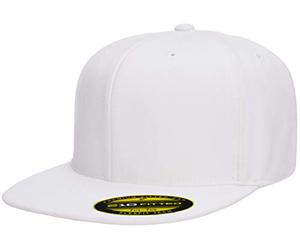 Flexfit Men's 210 Fitted Flat Bill Cap Hat Hat