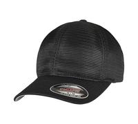 Flexfit Men's 360 Omnimesh Baseball Cap in Black Flexfit Black One Size