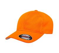 Flexfit Men's 360 Omnimesh Cap, Neon Orange, S/M
