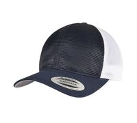 Flexfit Men's 360 Omnimesh Mesh Two Tone Cap in Navy Flexfit Navy One Size