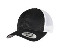 Flexfit Men's 360 Two Tone Omnimesh Cap in Black Flexfit Black One Size