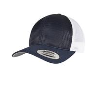Flexfit Men's 360 Two Tone Omnimesh Cap in Navy Flexfit Navy One Size