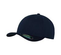 Flexfit Men's 5 Panel Baseball Cap in Navy | Size: S/M Flexfit Navy S/M