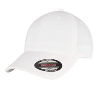 Flexfit Men's Alpha Shape Baseball Cap in White | Size: Large/XL Flexfit White L/XL