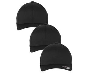 Flexfit Men's Athletic Baseball Fitted Cap 3 Pack