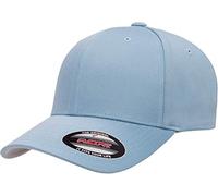 Flexfit Men's Athletic Baseball Fitted Cap, Carolina Blue, S-M